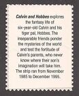 Calvin   Hobbes - Sunday Funnies Comics - U s  Postage Stamp - Mint Condition
