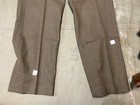 Original Wwii Us Army M1945 Wool Combat Field Trousers- Medium Long W cutter Tag