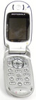 Motorola V300 - Blue And Silver   T-mobile   Rare Flip Cell Phone - Black Back