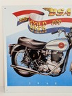 Bsa Motorcycles 1960 Dbd Gold Star 500 16  Tin Sign Repro