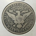 1901-s   Barber Half Dollar   Vg   Liy And Part T  Bit Of B Combined Shipping  4