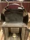 Vintage Solid Caged Nautical Brass glass Oil Ship Lantern - Wedge