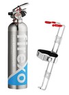 Firexo Small Stainless Steel All Fires Fire Extinguisher Dry Powder  500 Ml