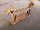 Vintage African Benin Bronze Leopard Sculptures