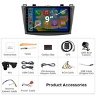 For Mazda 3 2009-2013 Carplay Android 13 Head Unit Car Radio Stereo Gps Navi