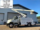 2016 International 4400 47  Sm Bucket Boom Truck  9 3l Diesel  auto 