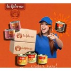 8 Pcs  210gr Bu Tjitro 1925 Gudeg Kaleng Mixed Canned Blondo Rendang Spicy