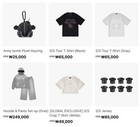 presale  Bts World Tour  arirang  Official Merch  not Including Shipping Fee 