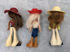 Vintage 2003 Mcdonald   s Bratz Dolls Lot Of 3 Happy Meal 5    Toys