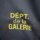 Gallery Dept Dept De La Galerie Hoodie Small Black Gold Glitter Made In Usa Nwt