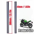 New Front Fork Inner Tubes For Kawasaki Er650 Z650 Ninja650 2017-2023 585mm
