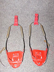 Rottefella Chili Telemark Ski Bindings W G3 15mm Risers  Leashes  Climbing Bars 