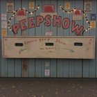 Vintage Greatest Peep Show On Earth Circus Carnival Sideshow Wood Sign Folk Art