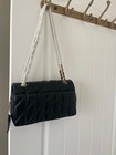 Authentic Coach Tabby 26 Quilted Shoulder Bag Leather Black Cp150 New 