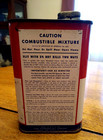 Vintage Esso Gas Oil Flit Tin Can 