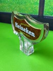 Vintage Heineken Beer Tap Handle Lage Shoe Lucite Brown Imported Holland