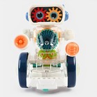 Electric Dancing Robot Toy Bump   Go Walking Gear Lights Music Kids Boys Girls