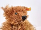 Vintage Steiff Mohair Teddy Bear W Pumpkin 7    - 028199 - Vg - With Tags Retired
