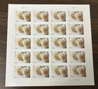 20 Forever First Class Letter Stamps White Roses 2011 Sheet Wedding Invites