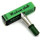 Nos Esterbrook 9314m Medium Stub Fountain Pen Master Duracrome Nib Never Used