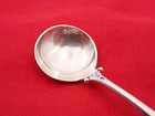 1850s American Coin Silver Beautiful Salt Spoon Kz-12
