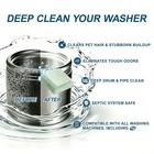 Cleaning-cleaner Washing Machine Cleaner 1 Count  pack Of 24   White   Green