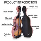Cello Case 4 4 Carbon Fiber Hard Shell With Wheels Embedded Handle Light