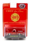 1 64 M2 Machines 1976 Chevrolet Scottsdale Fire Chief Truck Hobby Ex Hs06  nip 