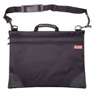 Jakar Art Folder Case Black Portfolio Water Resistant Double Zip Carry Strap Bag