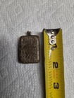 Antique Edward J  Hauck s Vesta Postage Stamp Match Holder Case Box Pat 1883