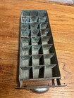 Antique Vintage Fridgedaire Ice Box Fridge Ice Tray Drawer Copper   Steel