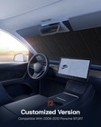Pigenius Windshield Sunshade For Porsche 911 997 Gen 2005-2012 Premium Grey