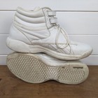 Vintage 90s Reebok Aerostep Freestyle High Top Sneakers White Leather Womens 8 5