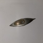 Antique Silver Tone Metal Sewing Tatting Lacemaking Shuttle