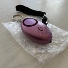 Personal Alarm Mayday Mini Alarm Self Defense Emergency Keyring clip Flashlight