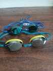 Speedo Opal Mirror Junior Competition Racing Swim Goggles Lot Of 2 Mpn 808373763