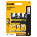Dewalt 3-pack Multi Material Oscillating Tool Blades Wood Metal Cutting