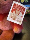 Vtg Avon Teddy Bear Plush Stuffed Animal Brown Red Bow Talking Love 2002
