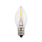 25 Led Replacement Light Bulbs For Night Lights C7 Base  0 7w  120v