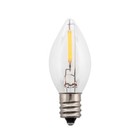 6 Led Replacement Light Bulbs For Night Lights C7 Base  0 7w  120v