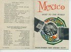 1950s Mexico Host To The World Government Tourist Dept Brochure Pamphlet Photos