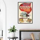 Sleepy Hollow - Ichabod Crane - Mr  Toad - 1949 - Disney Cartoon - Movie Poster
