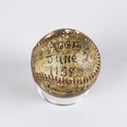  aggies Vs Waitsfield  1938 Vermont High Schools Signed Baseball Blue Red Stitch