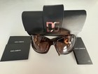 Dolce   Gabbana Dg4005 Oversized Tortoise Brown Frame Brown Lens Uv400 Women