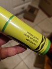 2023 Wendy   s Crayola Crayon Yellow  Green New Sealed