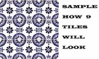 90 Mexican Tiles Talavera Ceramic Handmade Mexico  c093