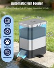 Automatic Fish Feeder For Pond  2 8 L Large Capacity Pond Fish Feeder With Timer