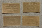 Lebanon Liban 1928 Airmail Complete Set 4 Stamps Scott  C1 - C4 Mh  e132 
