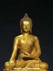 11  Old Tibet Buddhism Bronze Lotus Shakyamuni Shakyamuni Amitabha Buddha Statue