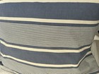 Pottery Barn Blue White Stripe Euro Pillow Sham